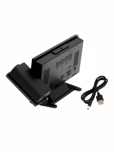 Часы электронные настольные от USB с будильником и проекцией VST 896-4 Зеленые